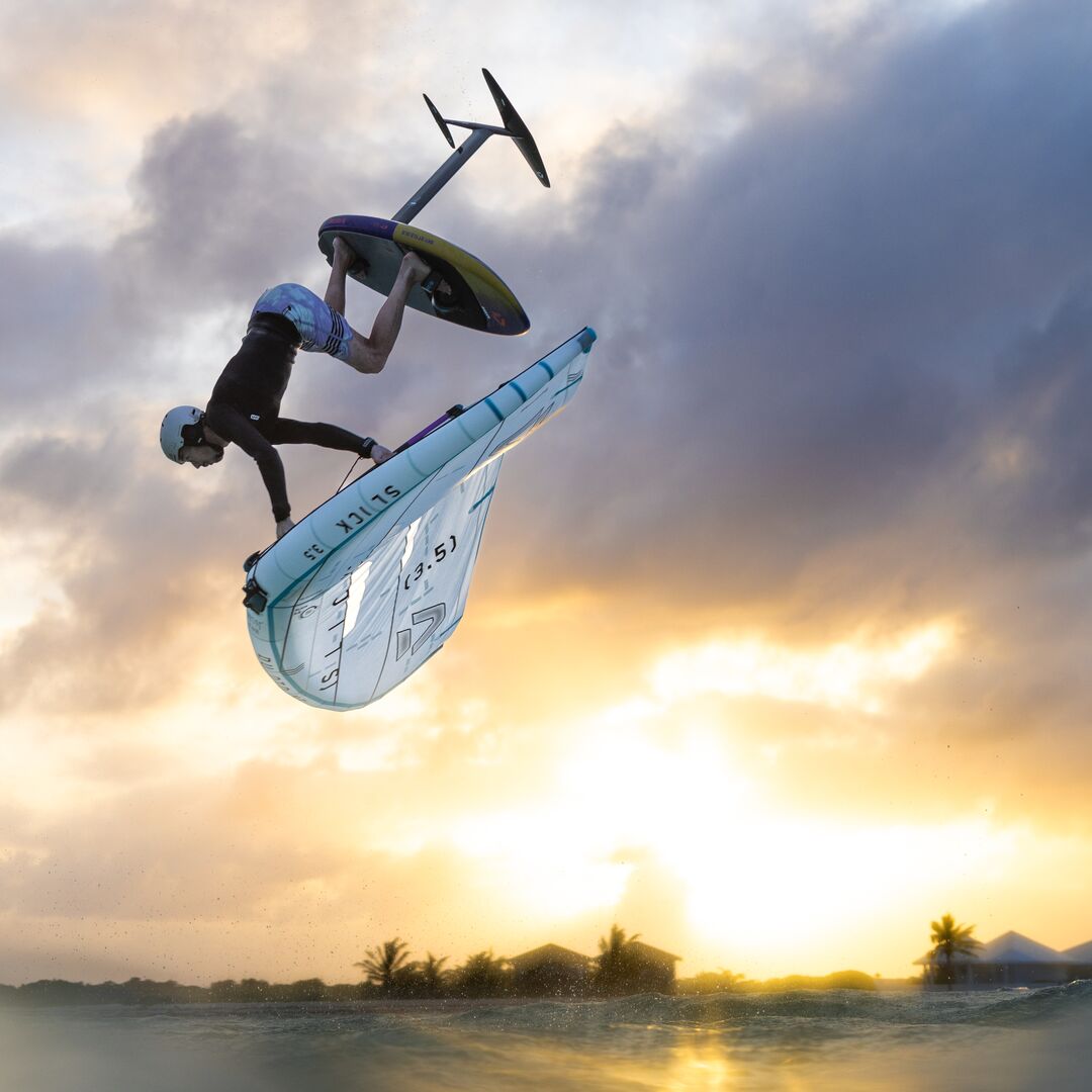 Duotone Slick Concept Blue 2024 - Détail de l’aile terrain